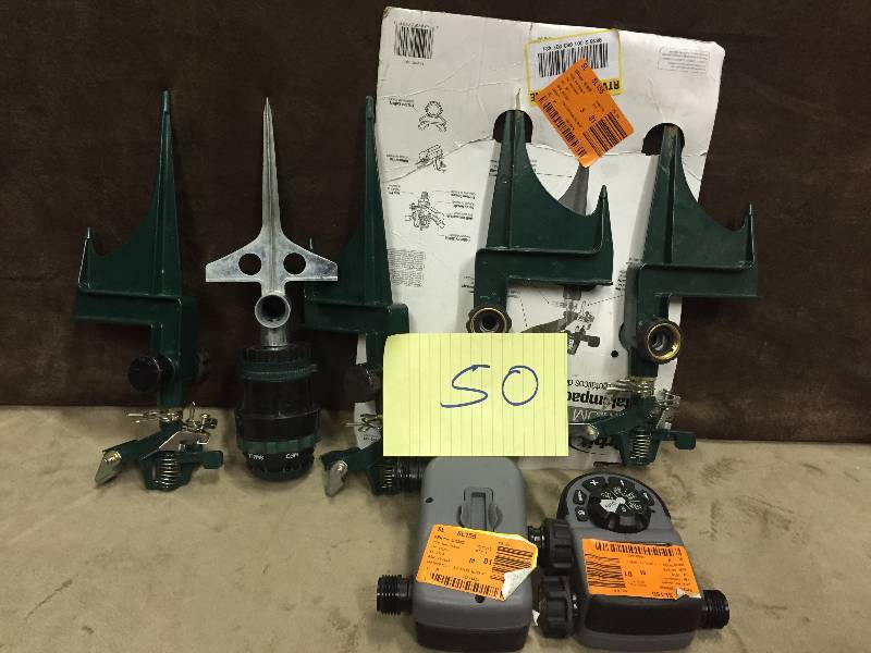 lot 50 image: Lot of Garden Sprinkler  Items