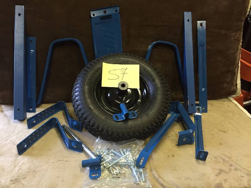 Jackson Steel Wheelbarrow parts no Barrel or handles review