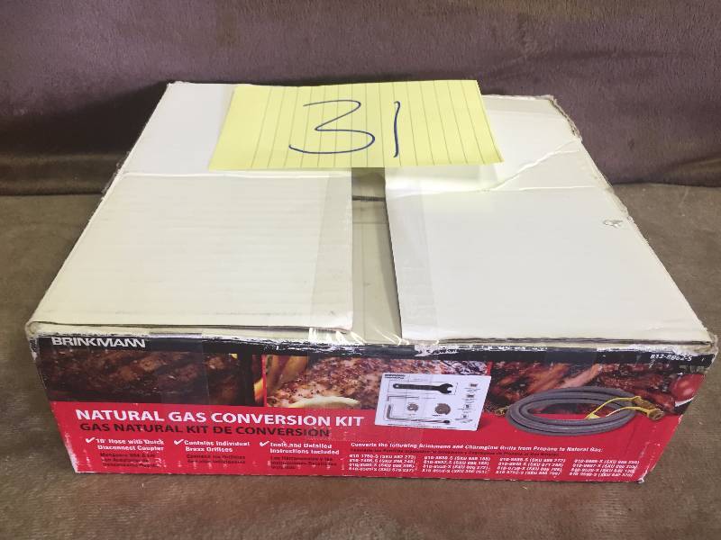lot 31 image: Brinkmann Natural Gas Conversion Kit