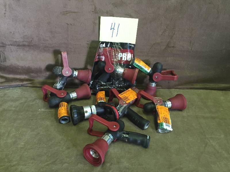 lot 41 image: Lot of Garden Hose Preasure  Nozzles