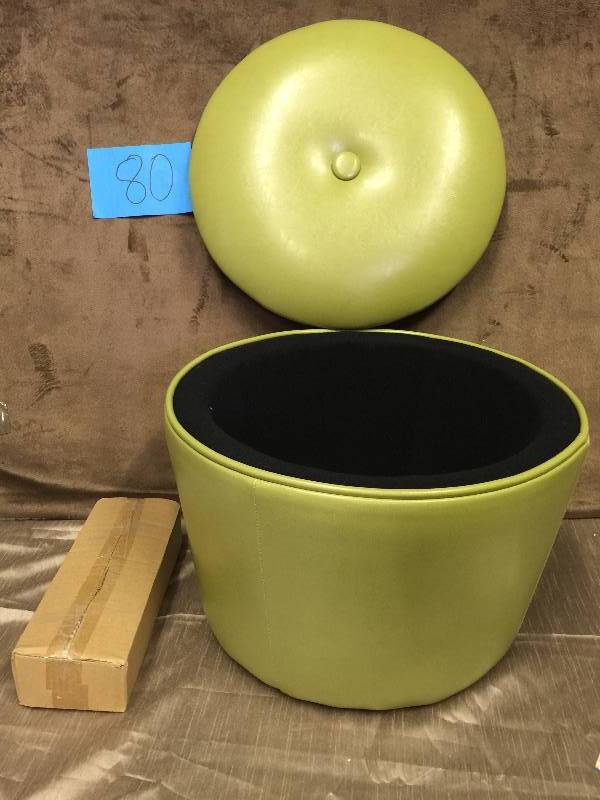 lot 80 image: Madison Park Adam Storage Ottoman