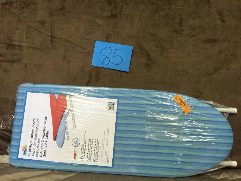 lot 85 image: Honey-Can-Do Deluxe Tabletop Ironing Board