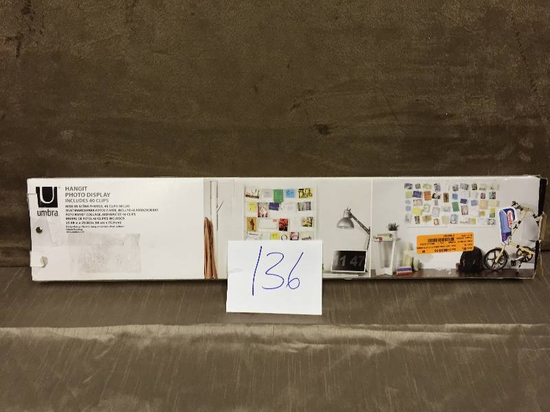 lot 136 image: Hang it Picture Display