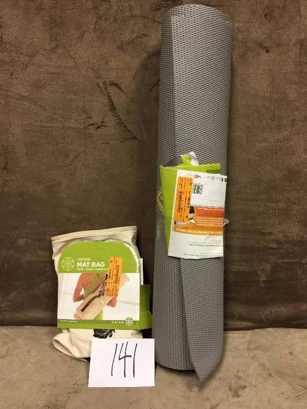 lot 141 image: Yoga Mat and Mat Carrier