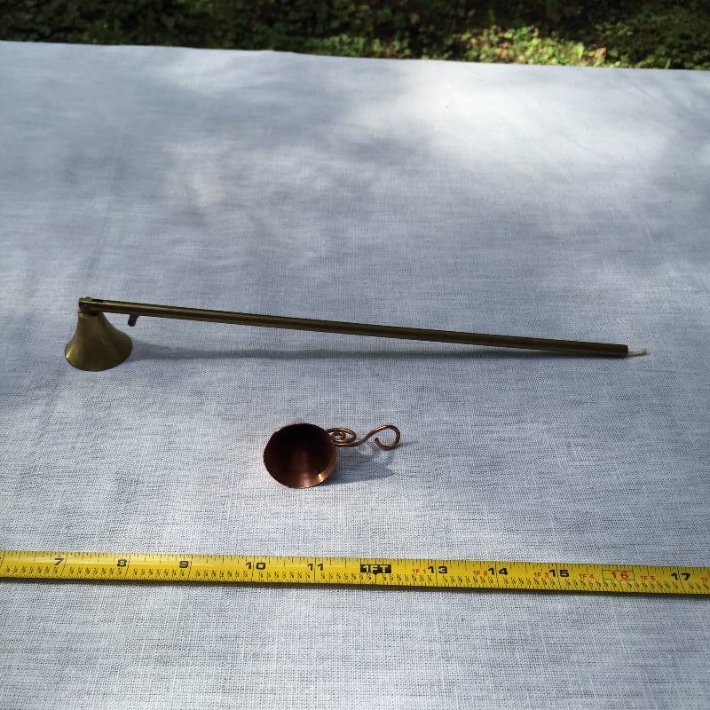 Antique Brass Candle Lighter / Snuffer for Church Altar Mass With Wick ...