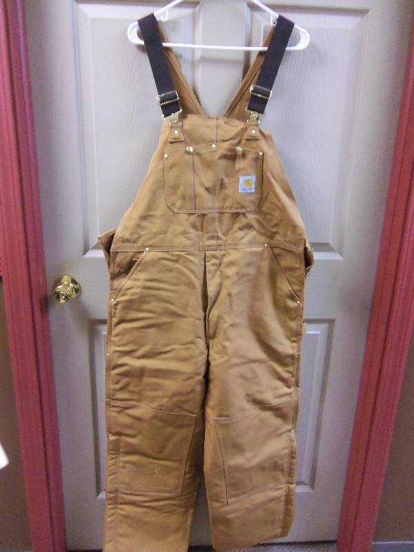 Carhartt Bib Overalls Tan