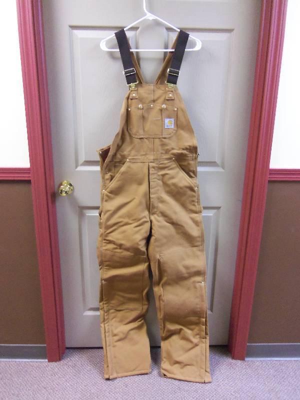 Carhartt Bib Overalls Tan