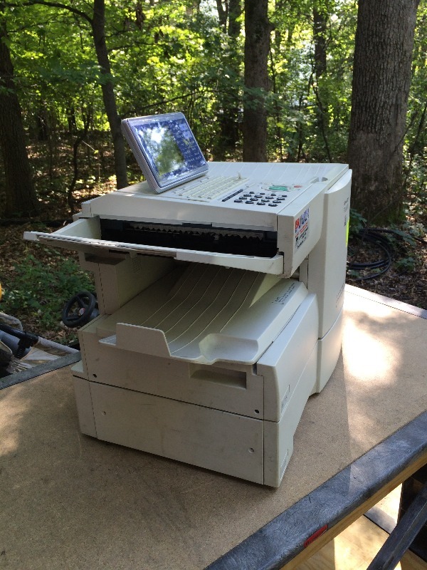lot 50 image: Sharp FO-DC635 Fax Machine  - works