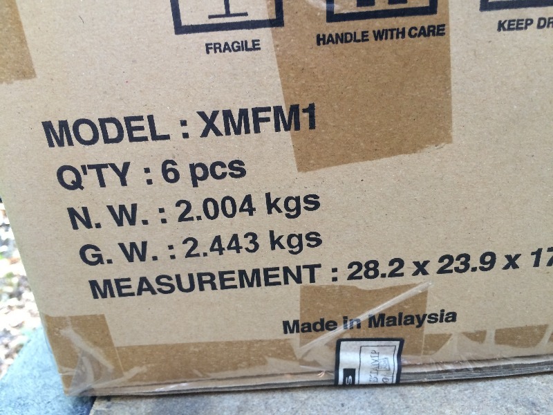 lot 52 image: FM  XM Direct Adaptor  New in packaging  Lot of 6