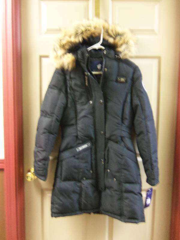 Long Black Puff Jacket