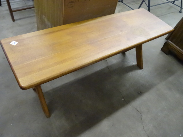 Wood Bench 48 X 14 X 18