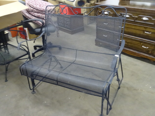 Metal 2 Person Outdoor Rocker