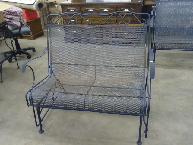 Metal 2 Person Outdoor Rocker