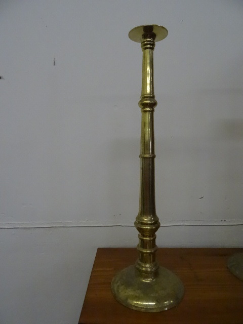 Brass Candle Holder 25 Tall