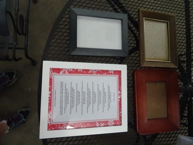 4 Picture Frames
