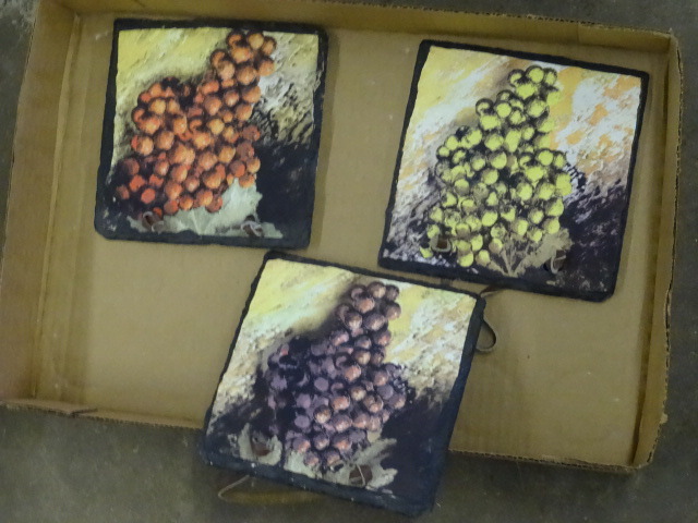 3 Wall Hanging Trivets