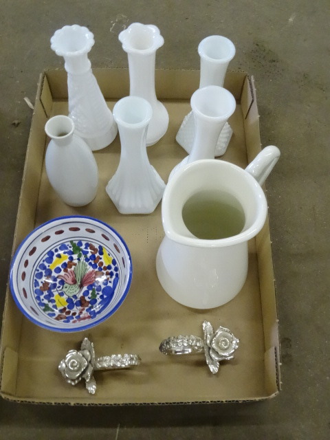 Misc Vases, Picher, Silver Plated