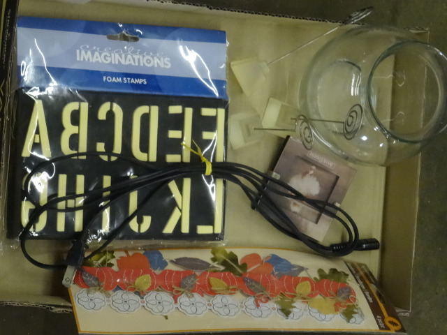 Foam Stamps, Vase And More