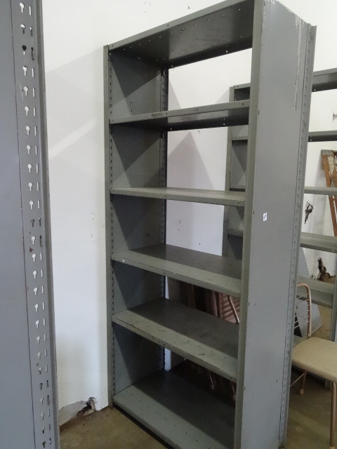 Metal Shelving Unit