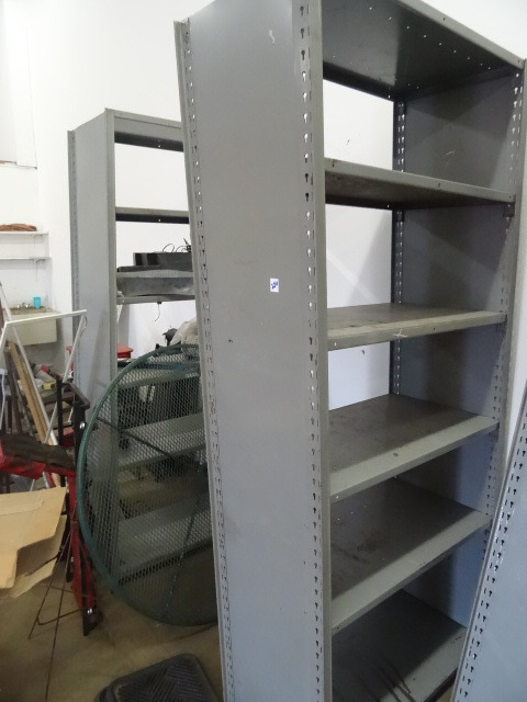Metal Shelving Unit