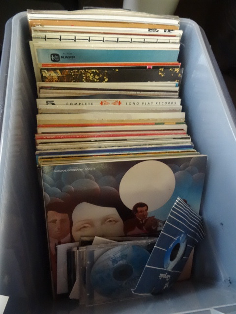Box of Misc Vintage Records
