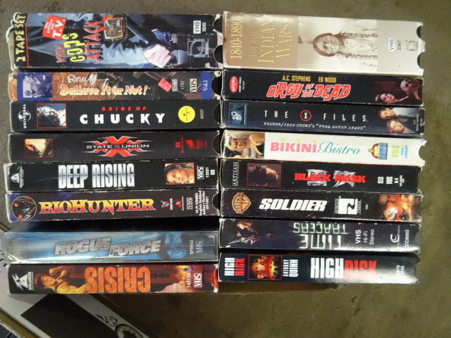 Misc VHS Tapes