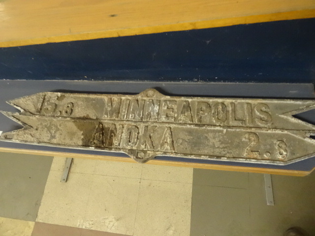 Vintage Aluminum Street Sign