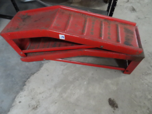 Set of Metal Car Ramps