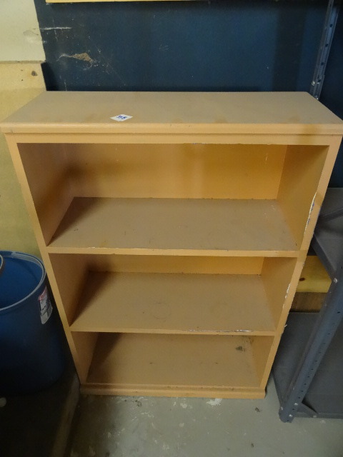 Wood Book Shelf 24 X 9 X 36