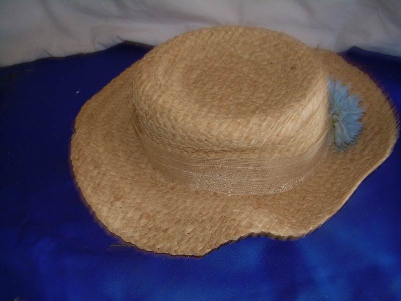 vintage straw hat