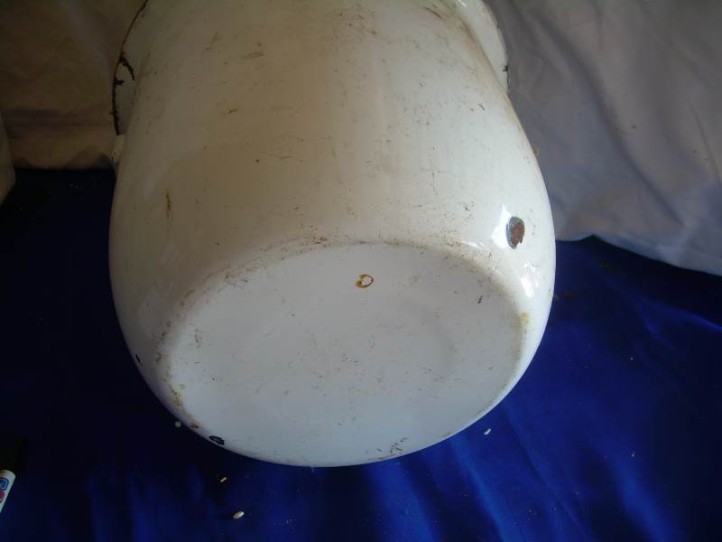 vintage metal bucket