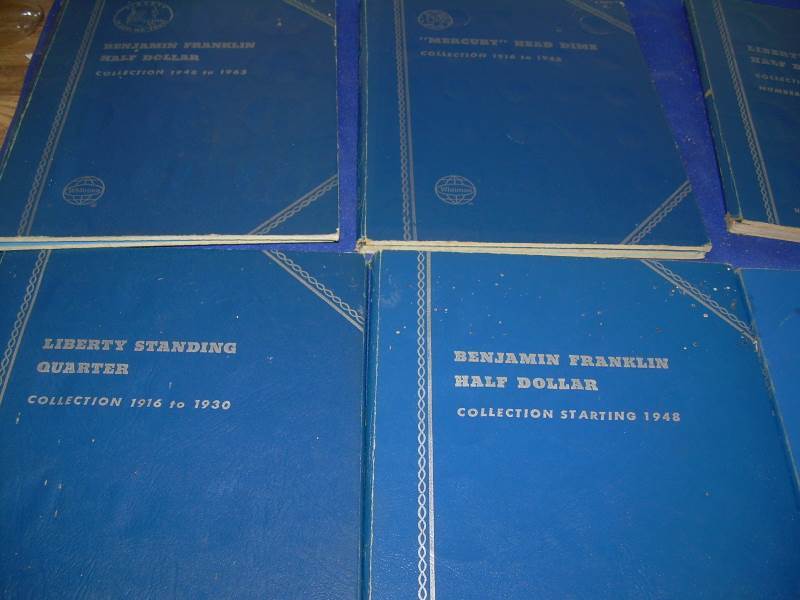 8 collecor coin books
