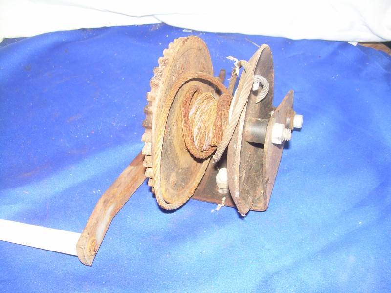 crank for a winch