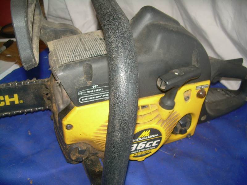 36 cc Mc Culloch chain saw