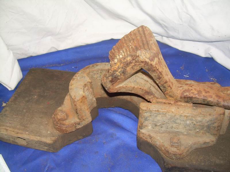 vintage iron tool