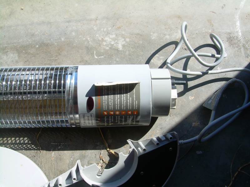 reflective tower heater