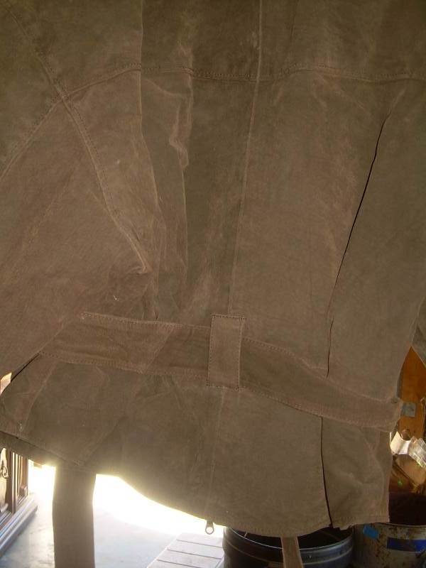 brown suede jacket