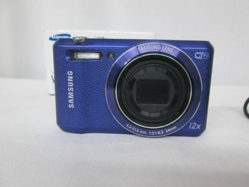 lot 45 image: Samsung Smart 16.2MP 12x Zoom Wi-Fi Digital Camera
