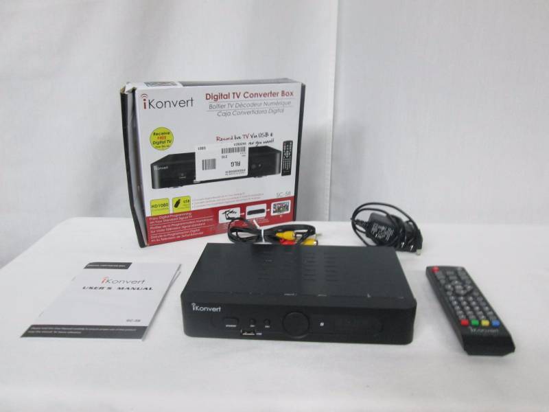 lot 57 image: iKonvert TV Converter Box