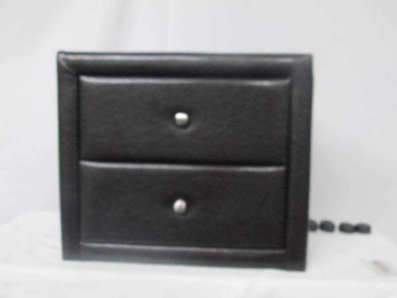 lot 8 image: Winston Dark Brown Nightstand