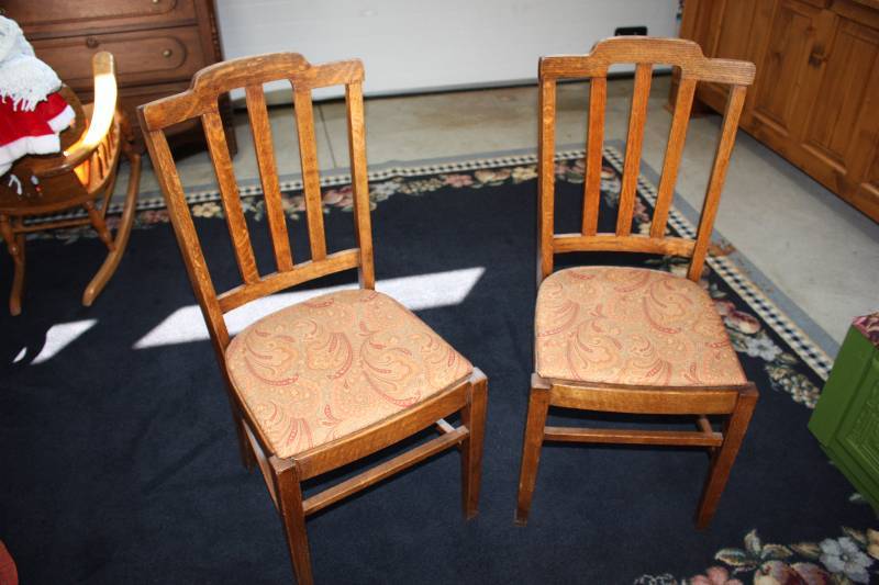 Vintage Dining Chairs - Set of 2