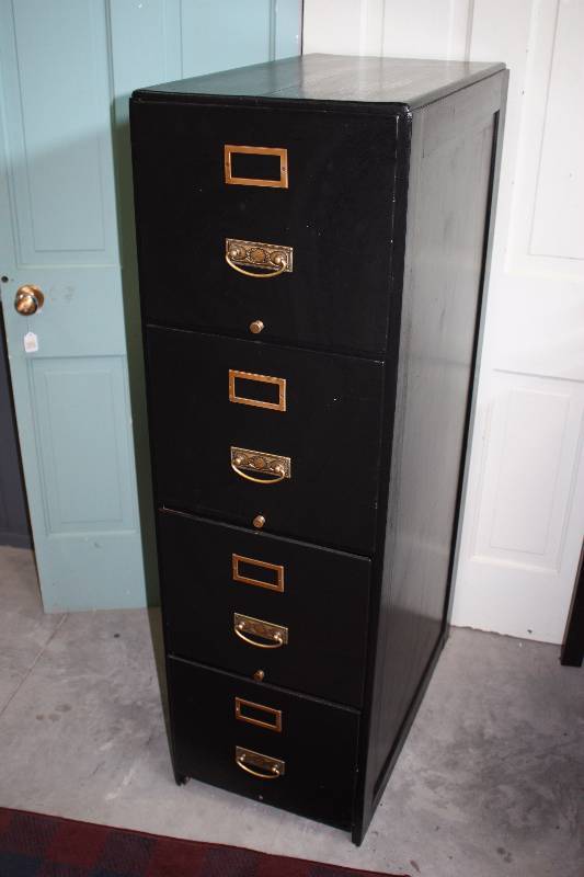 Painted File Cabinet