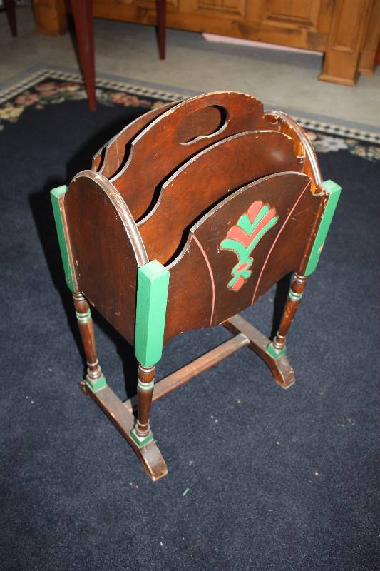 Vintage Magazine Rack