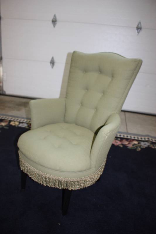 Annie Sloan Painted Bedroom Chair