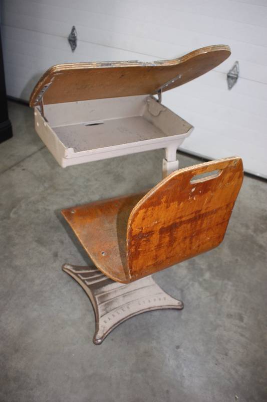 Vintage School Desk