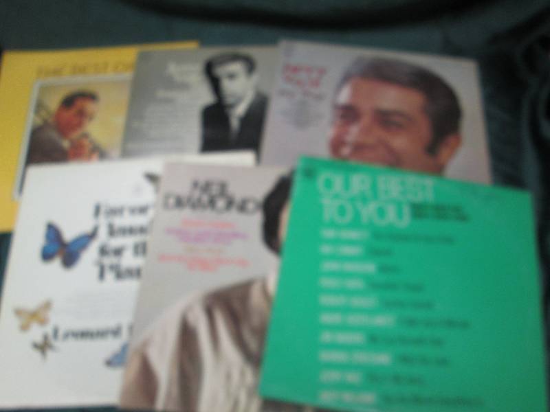 Vintage Records, Qty 6 the best of ...