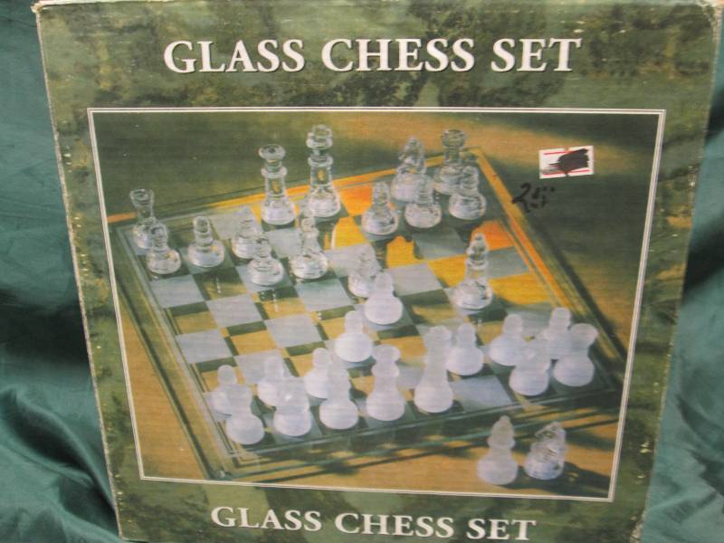 Glass Chess set...
