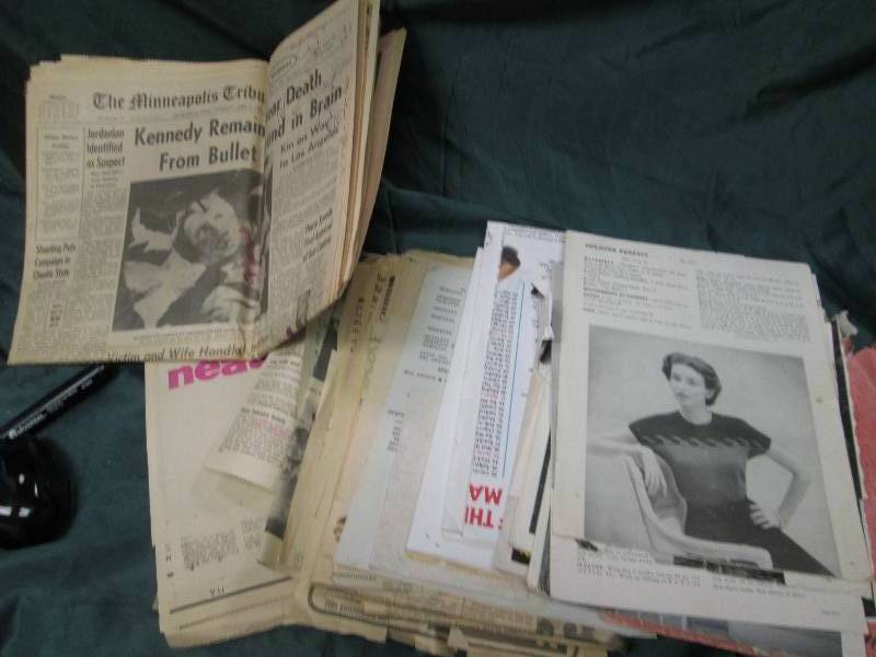 Assortment of old papers some from ...