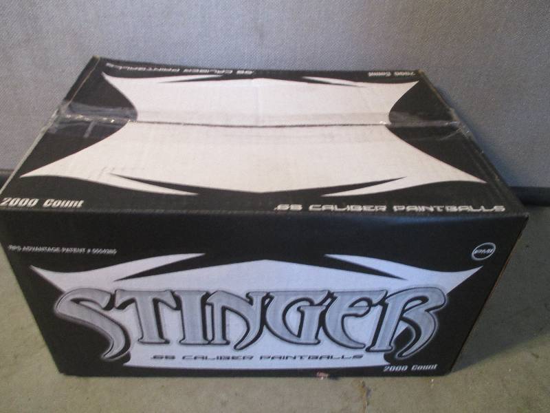 stinger .68 caliber paintballs, 200...