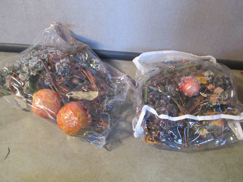 lot of fall household decoration ...